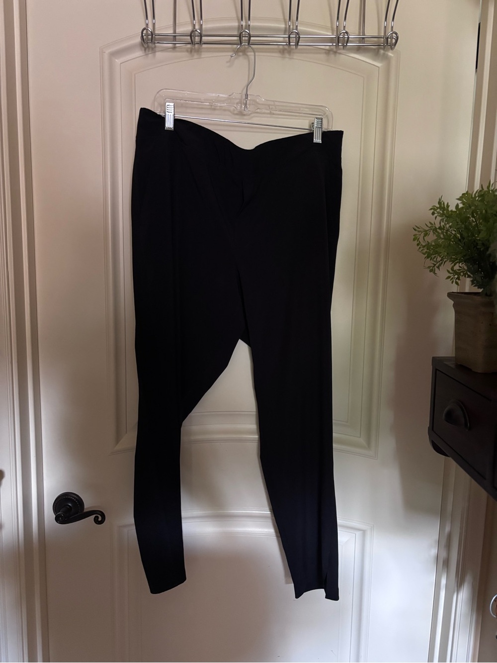 Athleta Black Women's High-Waist Ponte Leggings